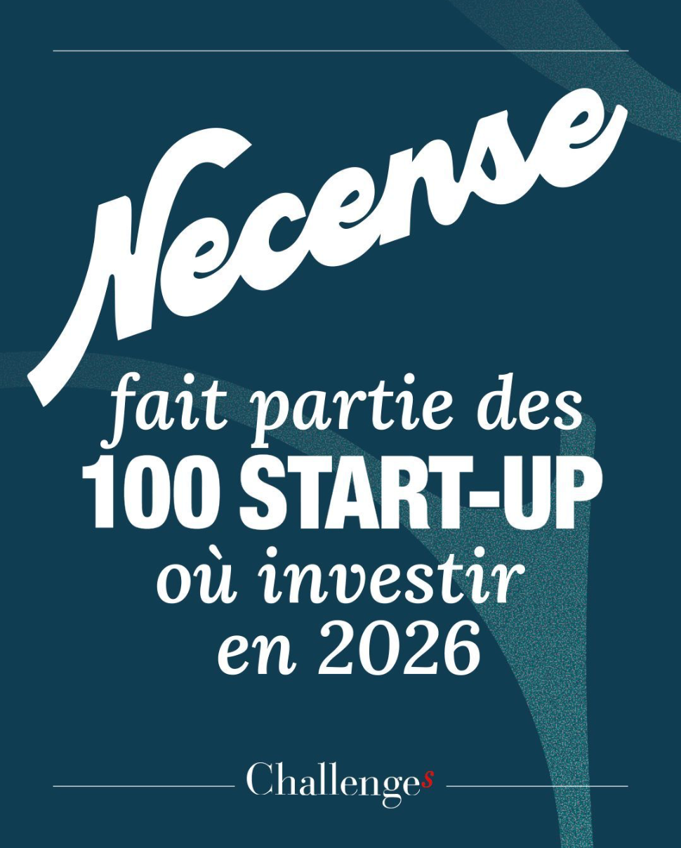 Necense dans les "100 start-up où investir" de Challenges !